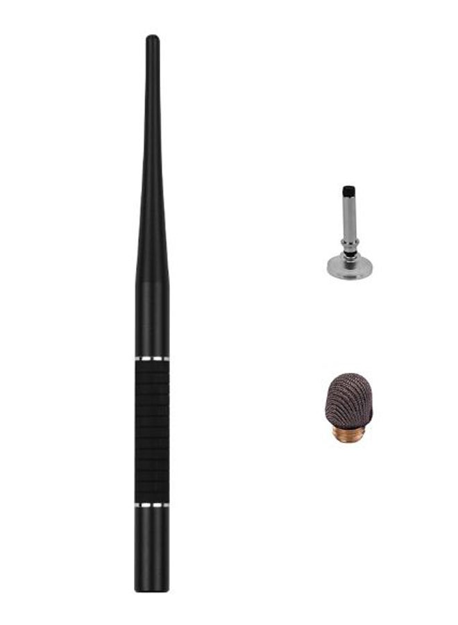 2-In-1 Capacitive Stylus Pen Set Black